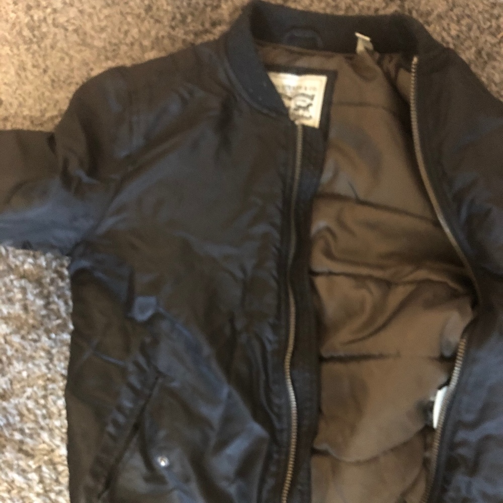 Black Bomber Jacket